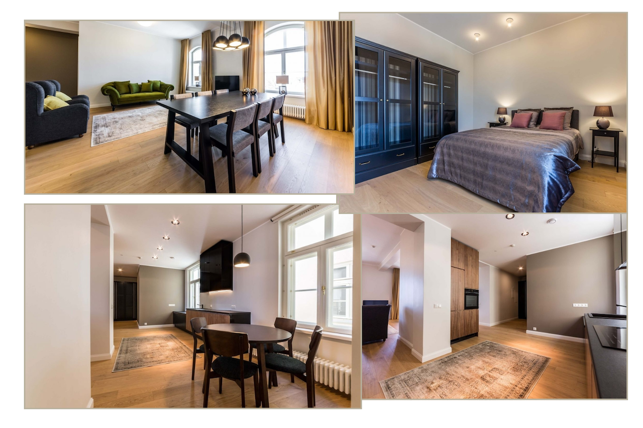Rental homes in Tallinn Old Town. Pikk Street - an elegant 3-room apartment for rent!